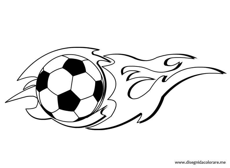 pallone calcio fiamma