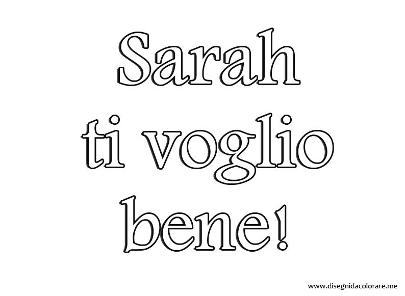 sarah-ti-voglio bene