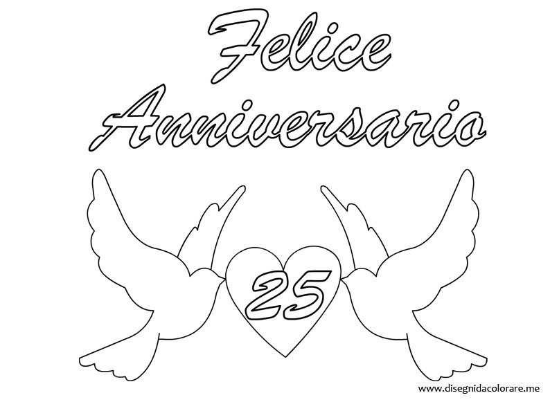 Anniversario Matrimonio Disegni