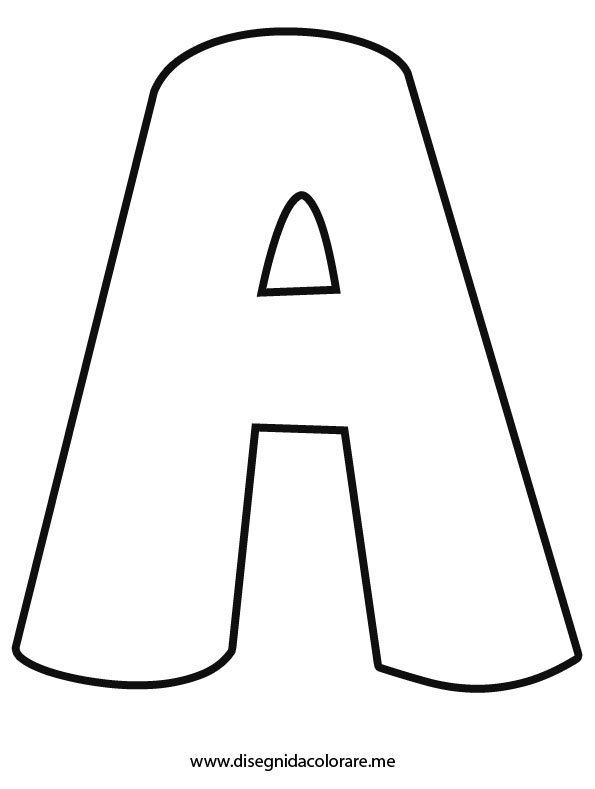 Lettera A Da Colorare Disegni Da Colorare Lettera A Da Colorare Disegni Da Colorare