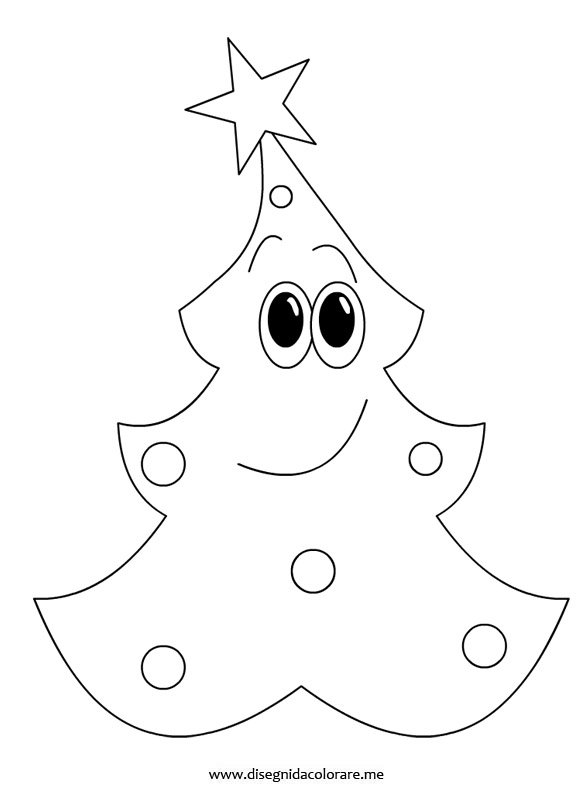 Albero Di Natale Da Colorare.Albero Di Natale Animato Disegni Da Colorare