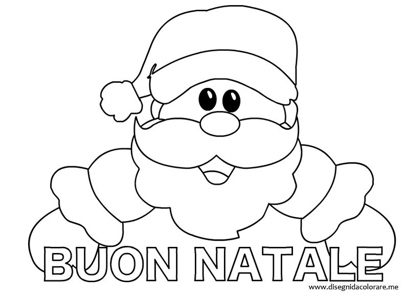 babbo natale scritta