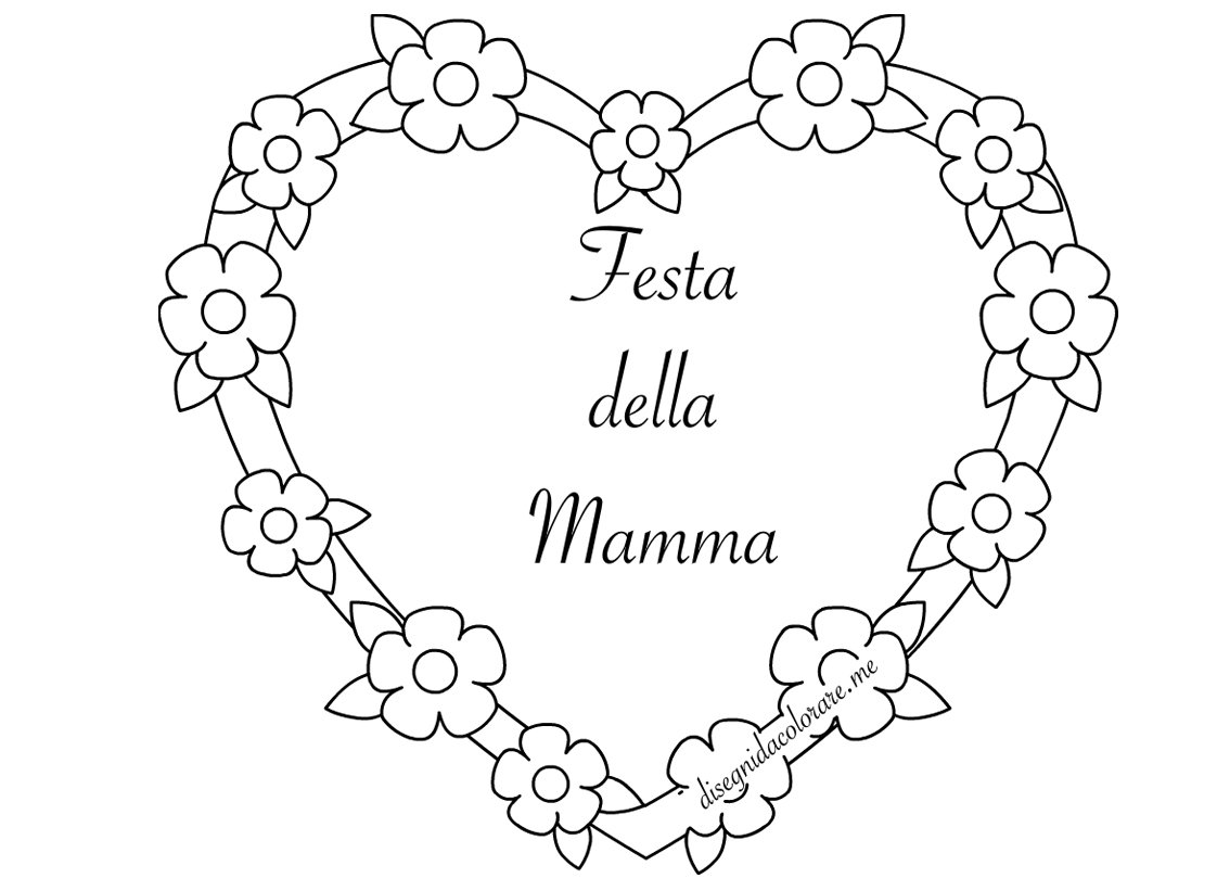 disegni festa della mamma