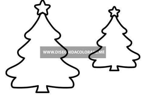 Alberi Di Natale Archivi Disegni Da Colorare