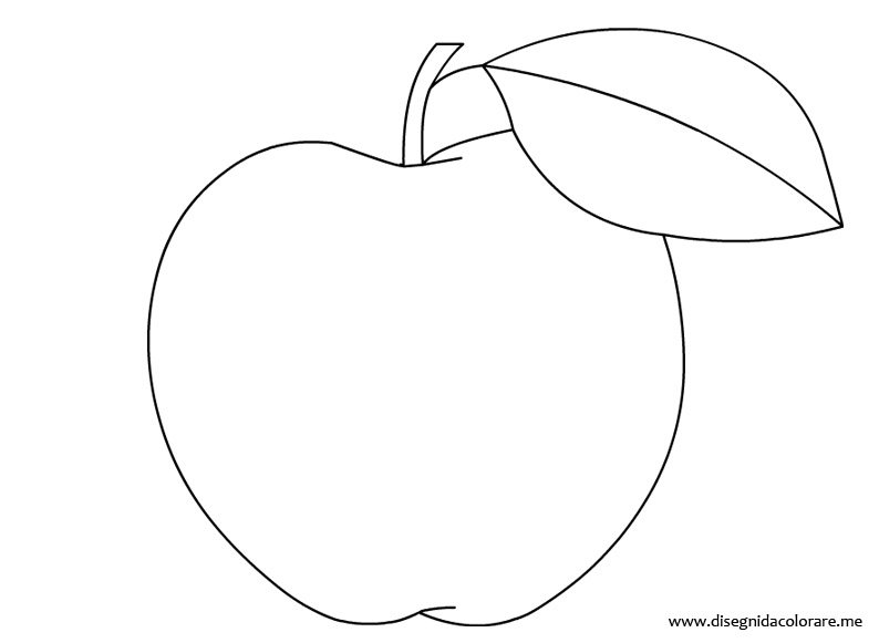 disegno mela
