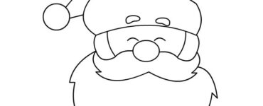 disegno babbo natale 1