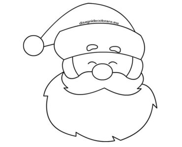 disegno babbo natale 1