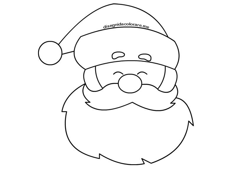 Disegno Babbo Natale 3 disegno babbo natale 1
