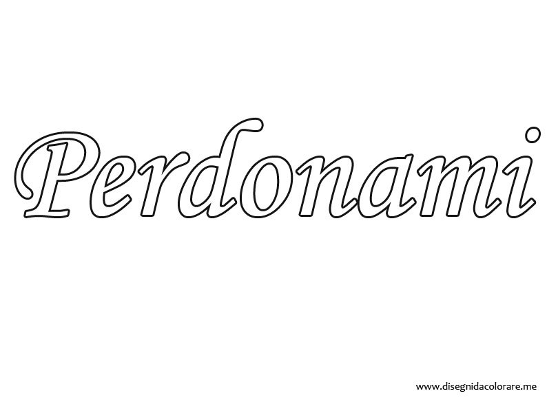 perdonami