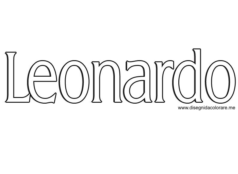 Nome Leonardo 1 leonardo 1