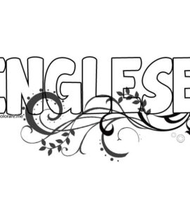copertina inglese da colorare