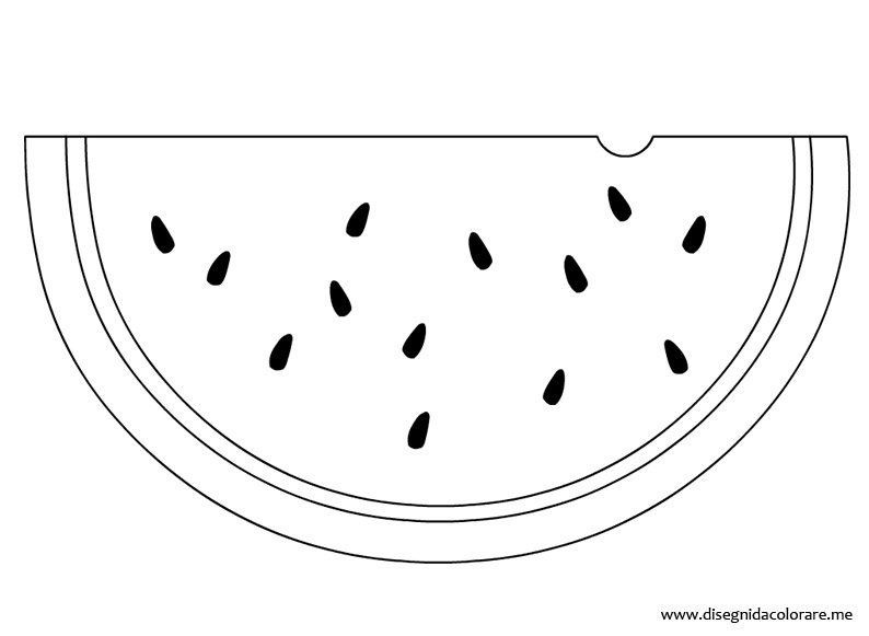disegno cocomero