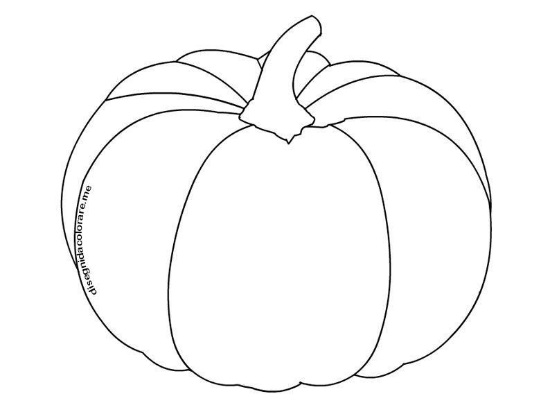 La zucca 1 autunno disegno zucca