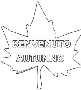benvenuto autunno