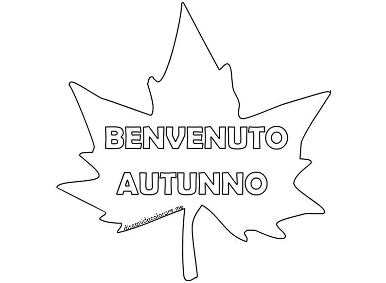 Benvenuto autunno 1 benvenuto autunno