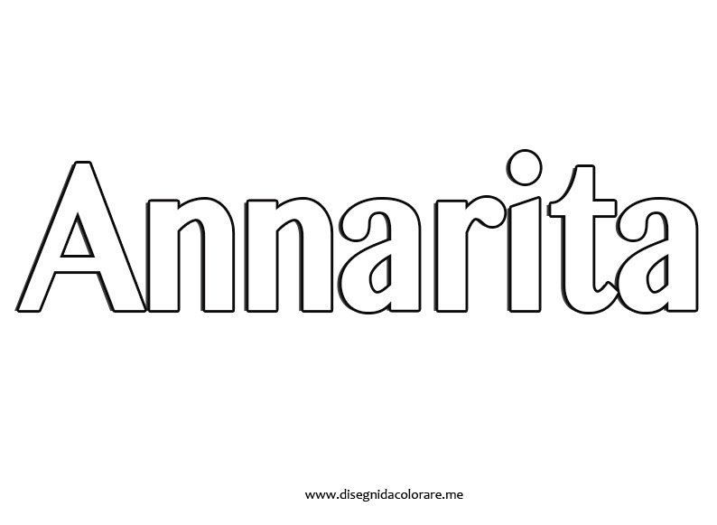 Nome Annarita