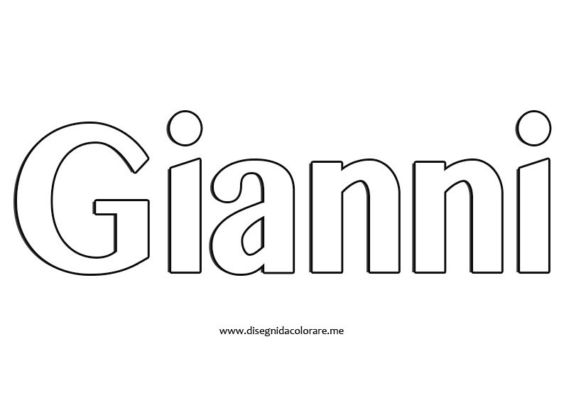 Nome Gianni