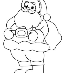 babbo natale sacco regali