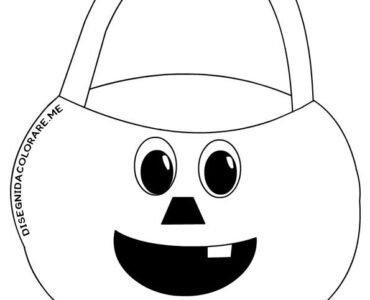cestino halloween zucca