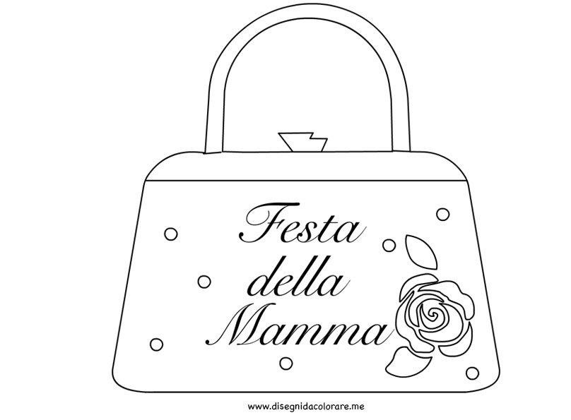 disegni festa mamma