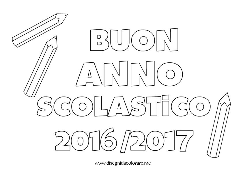 Buon Anno Scolastico 2016-2017