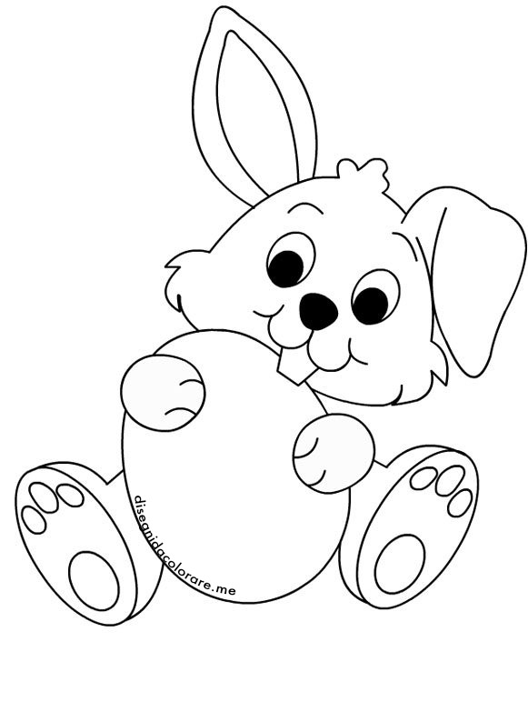 coniglio uovo pasqua