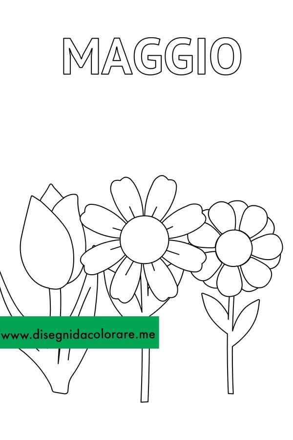 Disegno Mese di Maggio 1 mese maggio disegno
