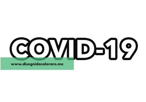 Scritta Covid-19 da stampare 1 scritta covid 19