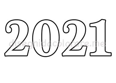 Numero 2021 da stampare