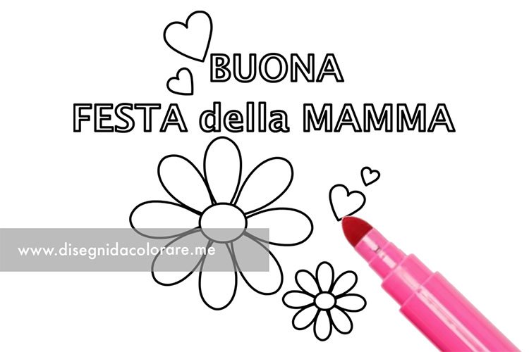 buona festa mamma fiori