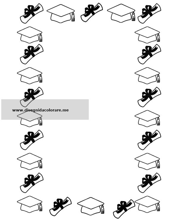 cornicetta tocco diploma