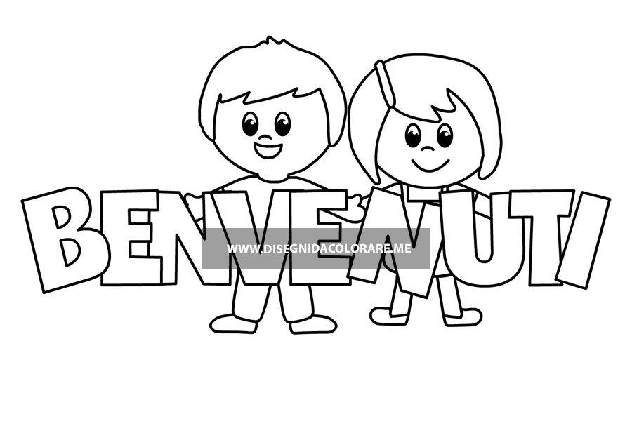 Accoglienza bambini a scuola 1 benvenuti bambini