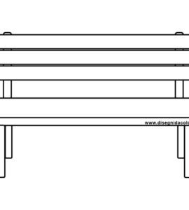 panchina legno