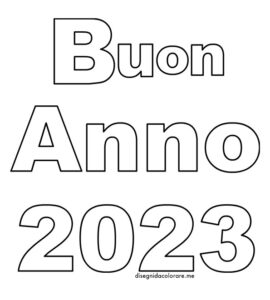 buon anno 2023