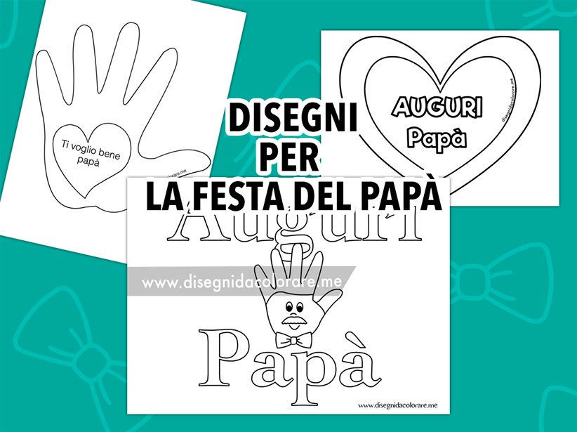 Colorare Disegni Per La Festa Del Papà Disegni per la Festa del Papà - Disegni da colorare