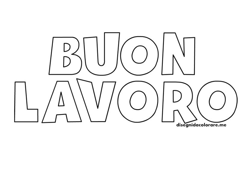 Buon Lavoro 1 buon lavoro