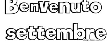 benvenuto settembre
