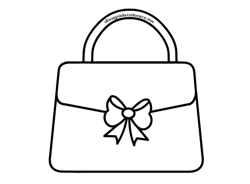 Borsa con fiocco 1 borsa fiocco