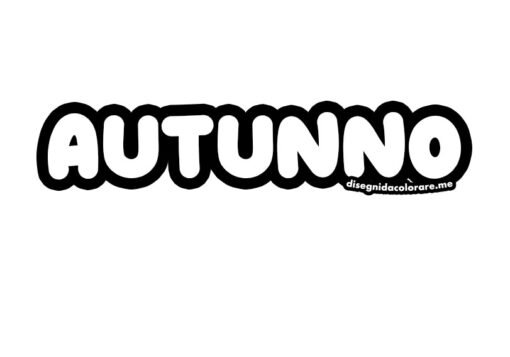 scritta autunno