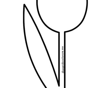tulipano sagoma