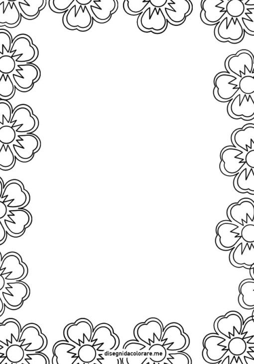 cornice fiori