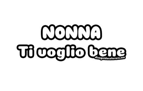 nonna ti voglio bene
