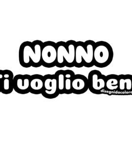 nonno ti voglio bene