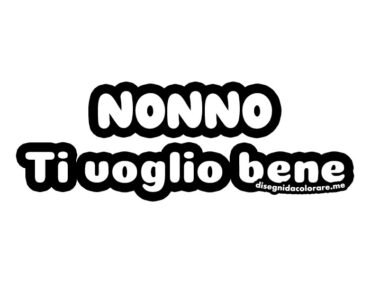 nonno ti voglio bene