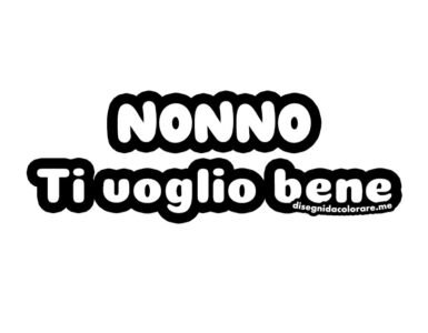 nonno ti voglio bene