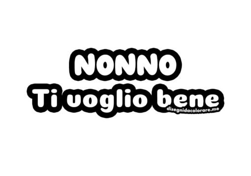 nonno ti voglio bene