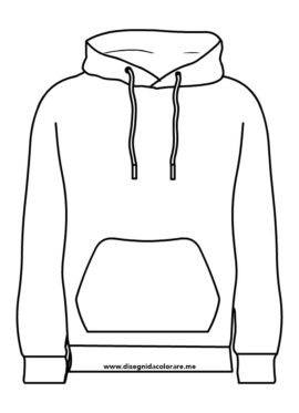 Felpa - Disegni da colorare