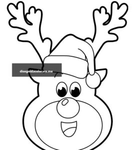 renna cappello natale