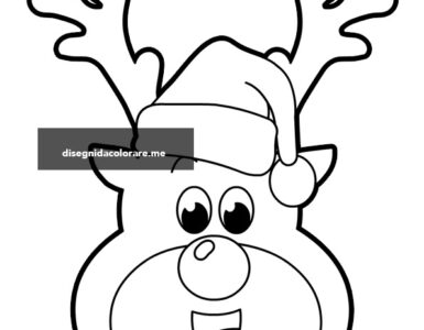 renna cappello natale