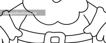 babbo natale disegno